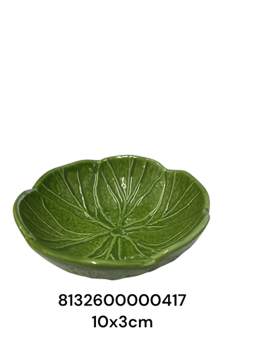 [8132600000417] IC1292-05 POZUELO PEQUEÑO REPOLLO DE CERAMICA 10X3CM