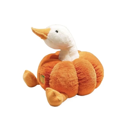 [6869240150272] SC15027 PELUCHE CALABAZA GANZO PEQUEÑO 50CM