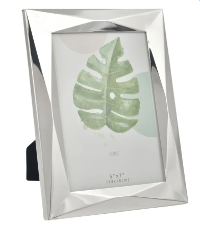 [808323] PORTARETRATO METALICO PLATEADO 8X10CM REF:ES26033