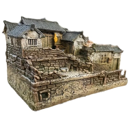 [T202504] MACETA RUSTICA PARA BONSAI 16.8X10.6X10CM