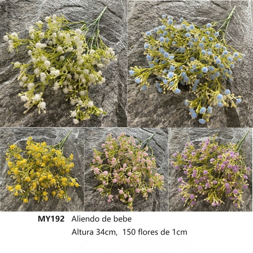 [MY192] ALIENTO DE BEBE 34CM 150-FLORES