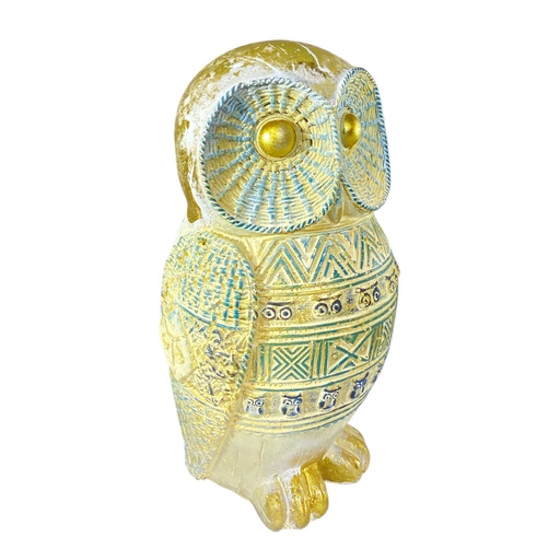 [ES25300] BUHO POLIRESINA 15X8CM