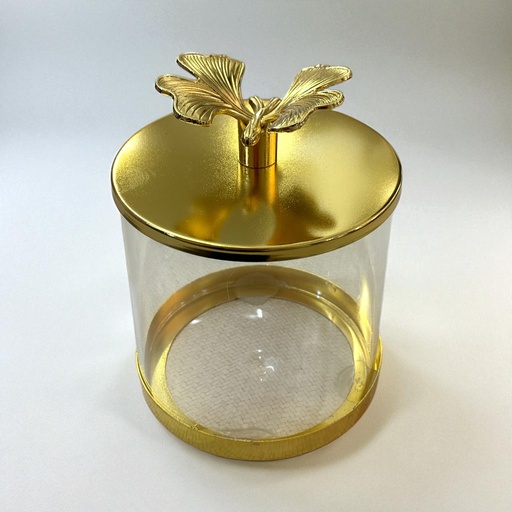 [16039] BOMBONERA DE CRISTAL PEQ. 10X14CM