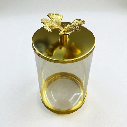 [16037] BOMBONERA DE CRISTAL GRANDE. 10X20CM