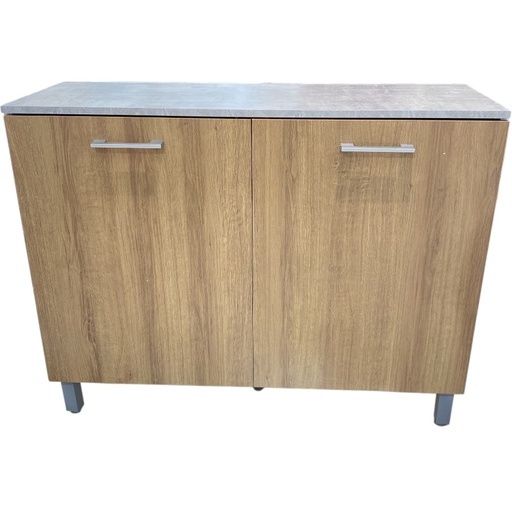 [313955] ARMARIO COCINA 2P BL/ALM 105X82X37CM