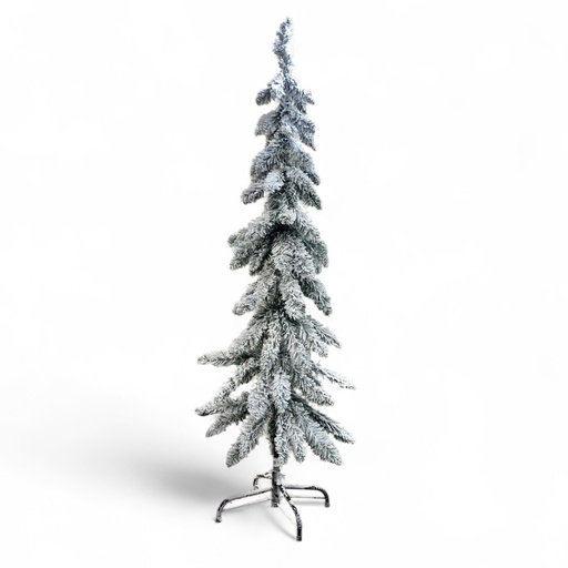 [100539] ARBOL DE NAVIDAD PLUMA NEVADO CUERPO 150CM