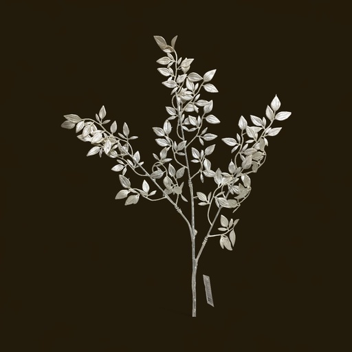 [5116824969] RAMA HOJITAS BLANCA 75CM