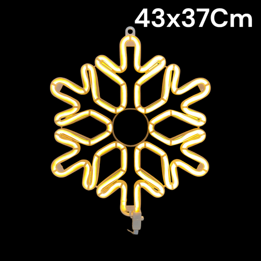 [5116824113] COPO DE NIEVE LUZ CALIDA 40CM