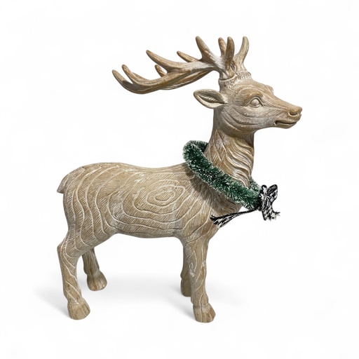 [621867] RENO MADERADO 20X11X25CM REF:TG632820 