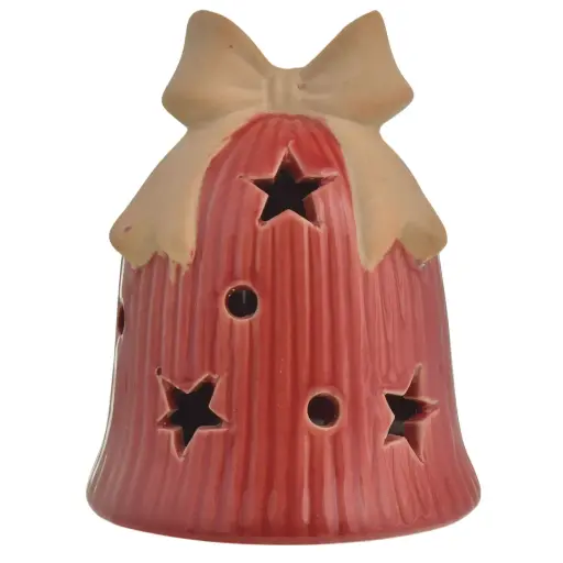 [705895] CAMPANA ROJA C/LUZ 8X10CM REF:HXM245107