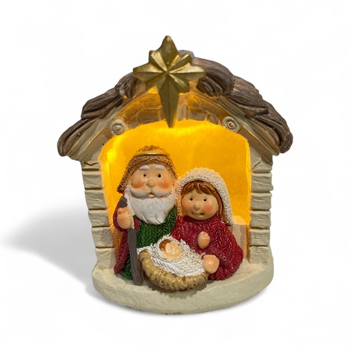 [876593] SAGRADA FAMILIA C/LUZ 7CM REF:TG751270