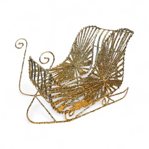 [649554] TRINEO NAVIDAD CHAMPAGNE REF: ES27276   37X23X16CM