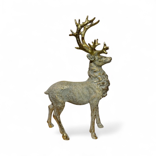 [325321] RENO NAVIDEÑO. RESINA REF:TG632808  20X8X33CM