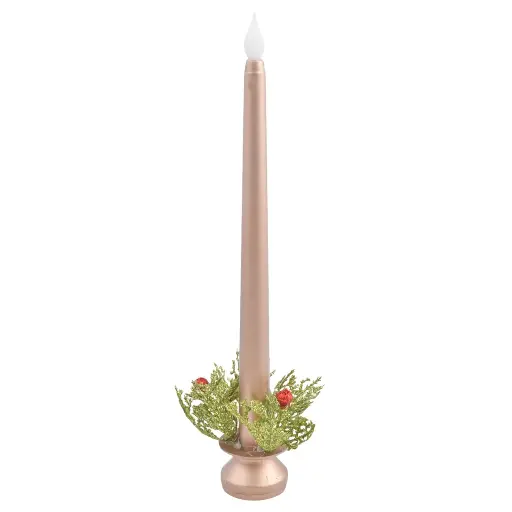 [6584599240909] CANDELABRO VELA LED, NAV. REF:ES24090 29CM