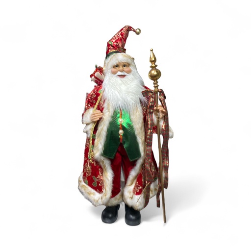 [8679811915906] NOEL  55X35X115CM ROJO/VERDE