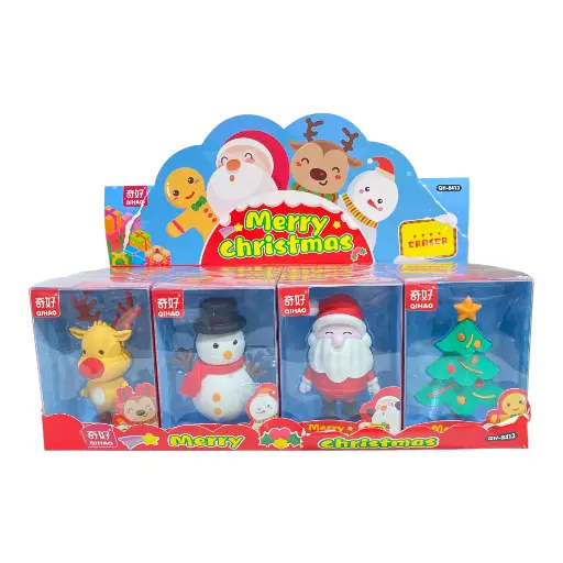 [2404261266072] BORRADOR NAVIDEÑO 4 MOD. 7.5X4.5X10.5CM C/U