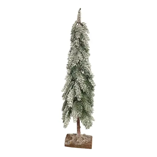 [8679811643199] ARBOL NEVADO EN TRONCO 15X73CM