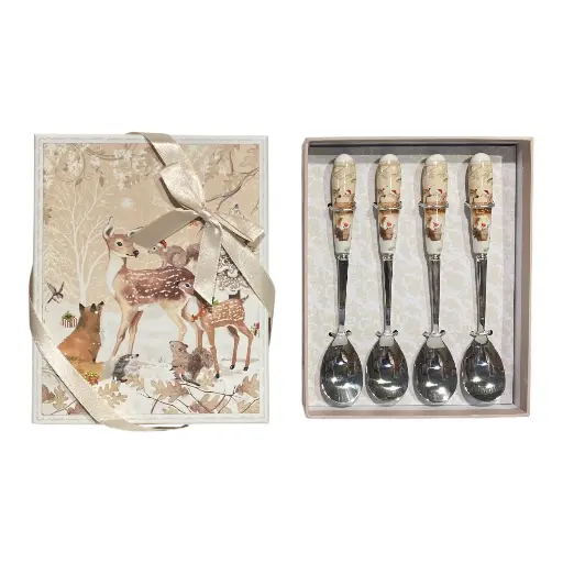 [8679813521532] CUCHARAS RENO SETX4PZS. 14X17X2CM Y 15CM CADA CUCHARITA