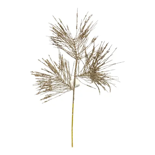 [5116826246CH] RAMA NAVIDEÑA CHAMPAGNE 75CM