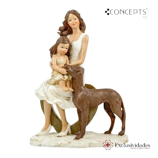 [437-4220221] FAMILIA DECOR 16X8X21CM