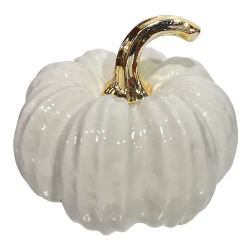 [FI-2025-2055] CALABAZA DE PORCELANA 18X18X13CM