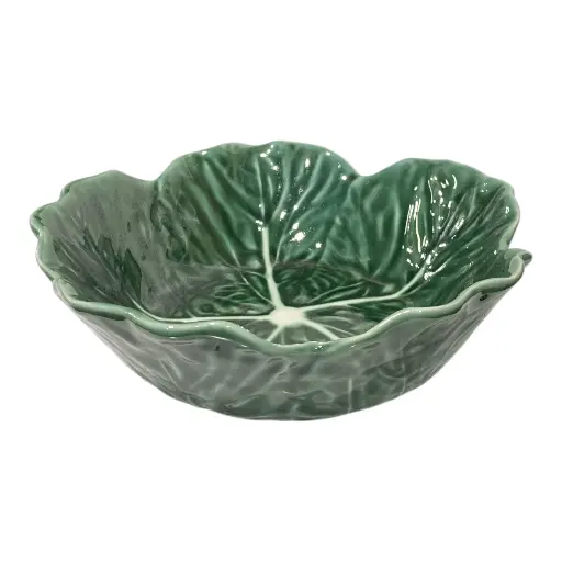 [452496] BANDEJA DE PORCELANA LECHUGA REF:SAN5601 22X22X7CM