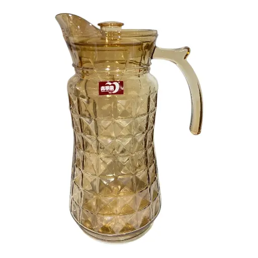 [2025057507645] JARRA DE VIDRIO AMBAR 1.7LITROS