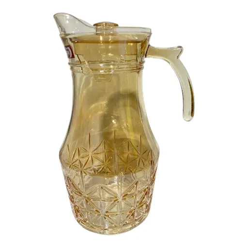 [2025057507621] JARRA DE VIDRIO AMBAR 1.8LITROS