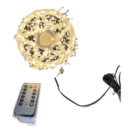 [5116827865] LUZ LED 24M X 800L MICRO LED NEUTRA C/CONTROL REMOTO EN ROLLO CONECTOR USB