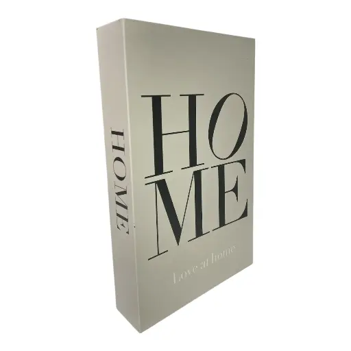 [2025057507522] LIBRO DECORATIVO HOME 27X17X4.5CM 
