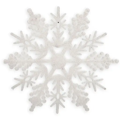 [544824] COLGANTE NAVIDEÑO COPO DE NIEVE REF:D11-A23052C Ø41CM