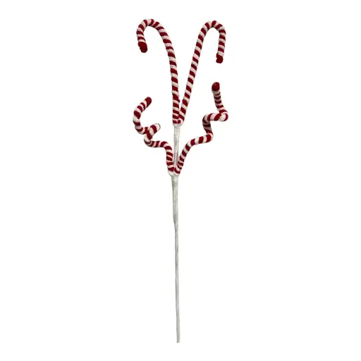 [1702335019465] RAMA NAVIDEÑA CARAMELO BASTON 50CM