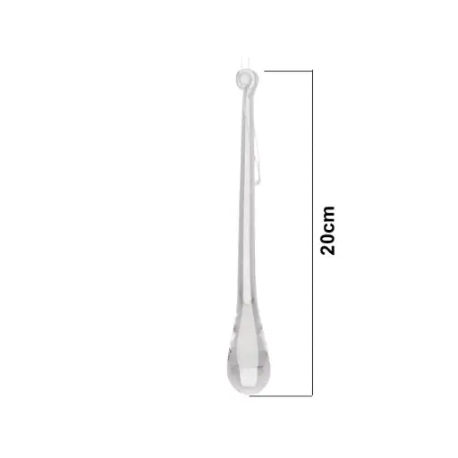 [321043] ORNAMENTO NAVIDEÑO GOTA ACRILICA 20CM REF:ES27015