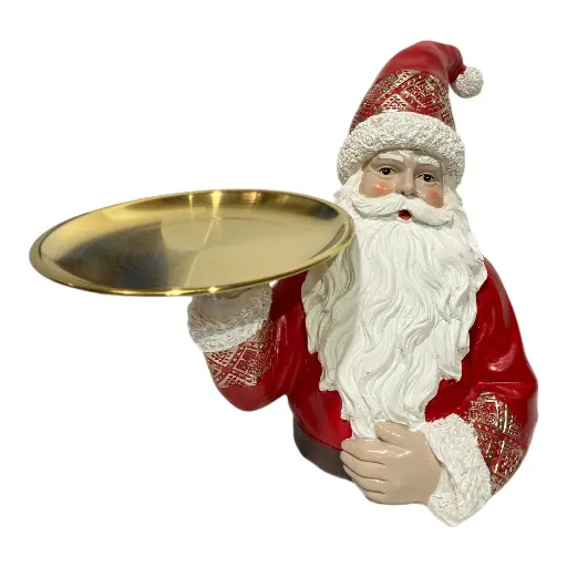[CS8020662B] NOEL ROJO CON BANDEJA POLIRESINA 23X18X20CM 