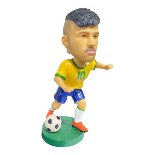 [SC19387] ADORNO JUGADOR NEYMAR POLIRESINA 18X8X8CM
