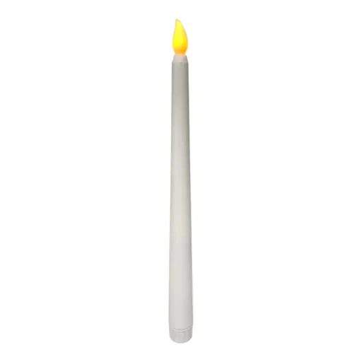 [CS25778] VELA LED LARGA A PILAS 2X27CM C/U 
