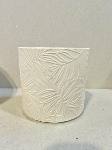 [7861223432039] MACETA MINIMALISTA HELECHO 14.5X13CM