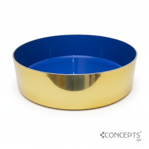 [428-3301422] BANDEJA METALICA DORADA CONCEPTS