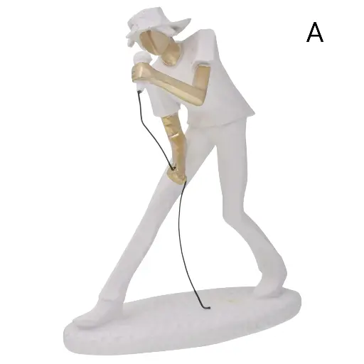 [300660] CANTANTE POLIRESINA 2 COLORES REF:HM0946 17X8X22CM