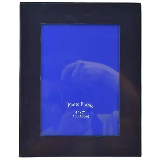 [594114] PORTA RETRATO NEGRO METALICO REF:ES28351 5"X7" 13X18CM      