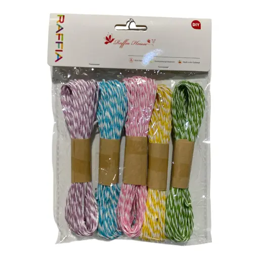 [6981606497231] CORDON TRENZADO MULTICOLOR SETX5X10METROS