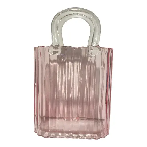 [23306] FLORERO CARTERA DE VIDRIO 18X12X28CM