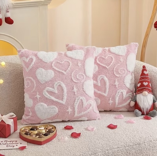 [12926538] FORRO DE COJIN CORAZON 45X45CM
