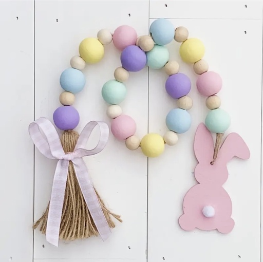 [826496] CUENTAS DE MADERA DE PASCUA 50CM