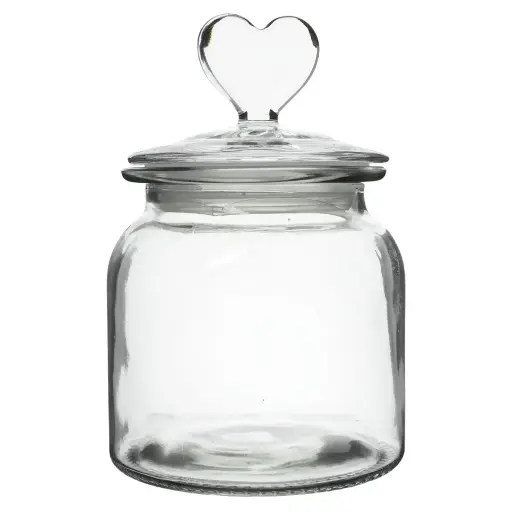 [772699] REPOSTERO VIDRIO BOROSILICATO C/TAPA CORAZON REF:JX650 650ML