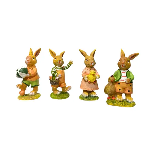 [FI-2026-2547] CONEJO POLIRESINA SURT. C/U 4.5X4X10CM