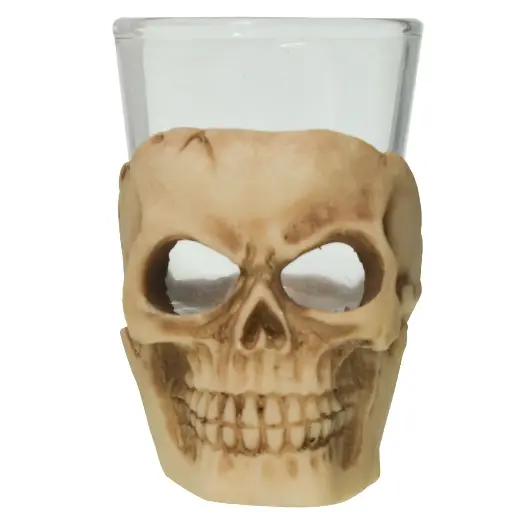 [747078] VASO SHOT CALABERA VIDRIO REF:ES28075 5X7CM