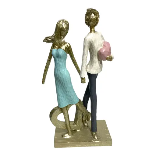 [271924] FIGURA DECOR AMOR, POLIRESINA REF:ES28715 12.5X7.5X25CM
