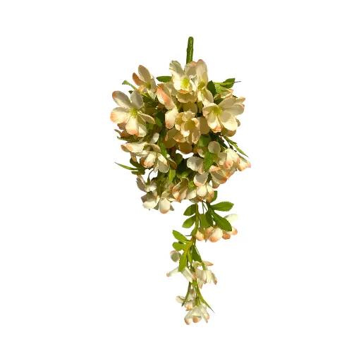 [1702335020560] FLOR JAZMIN MELON ARTIFICIAL 42CM 