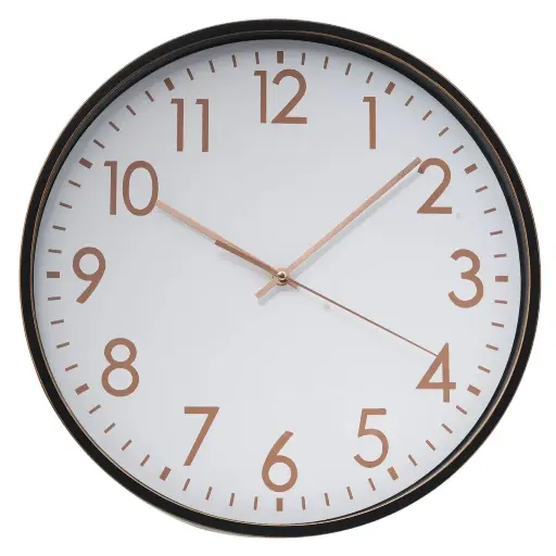 [281924] RELOJ DE PARED BLANCO/NEGRO REF:BR-8121-1B/2B 40CM 